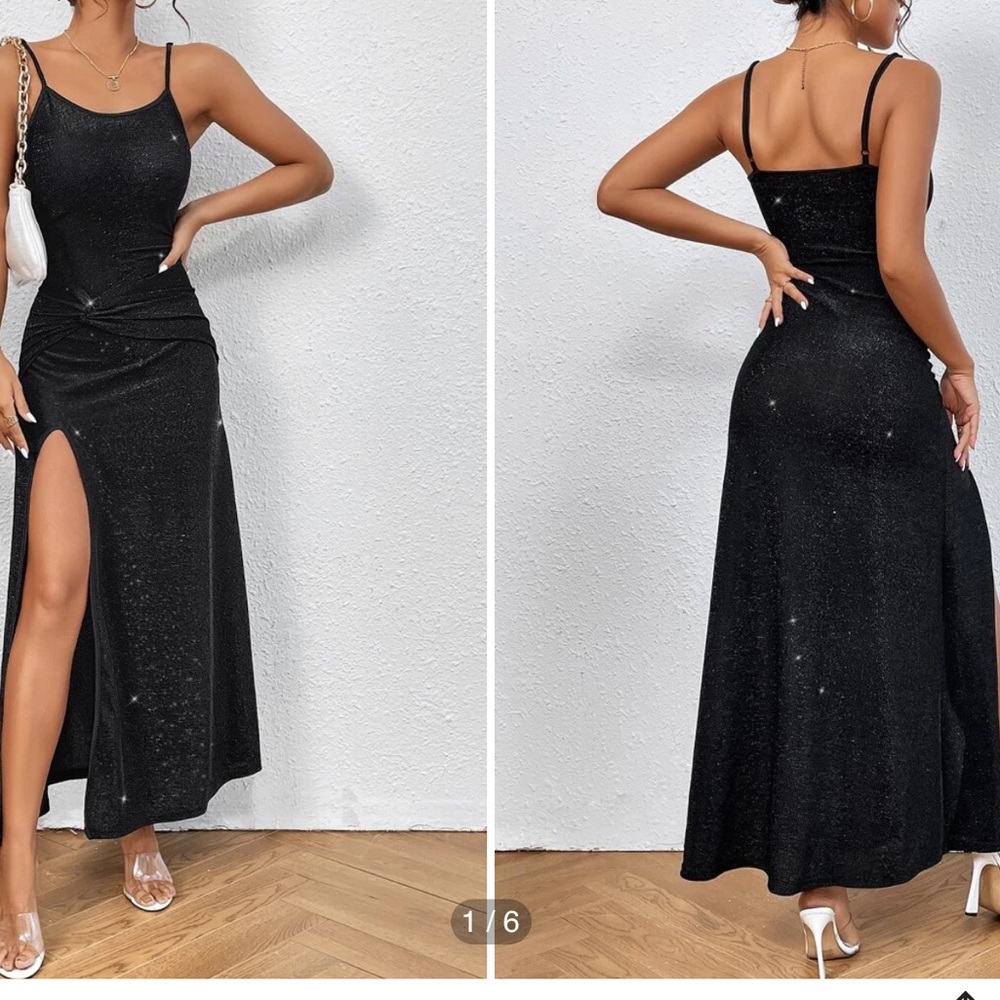 OUTTFITERS black evening dress